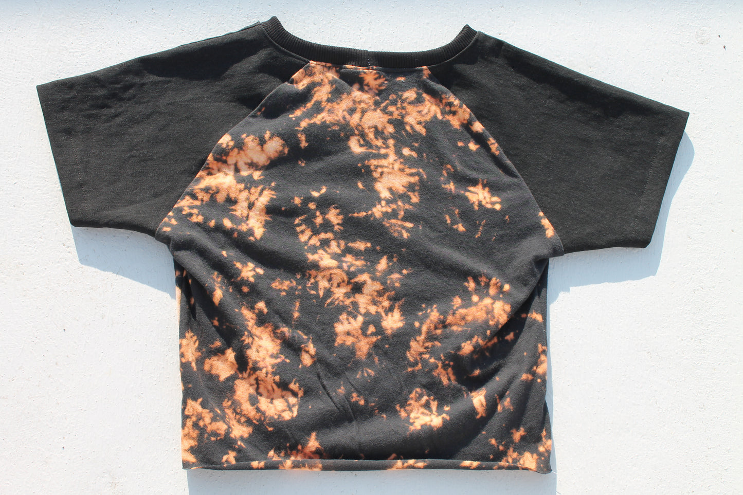 Penguins Denim Raglan Baby Tee