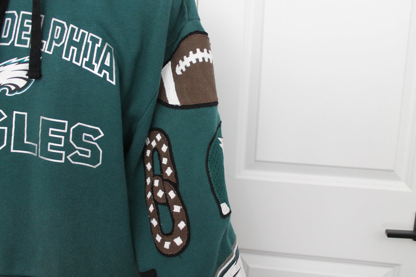 Eagles Handmade Patch Hoodie