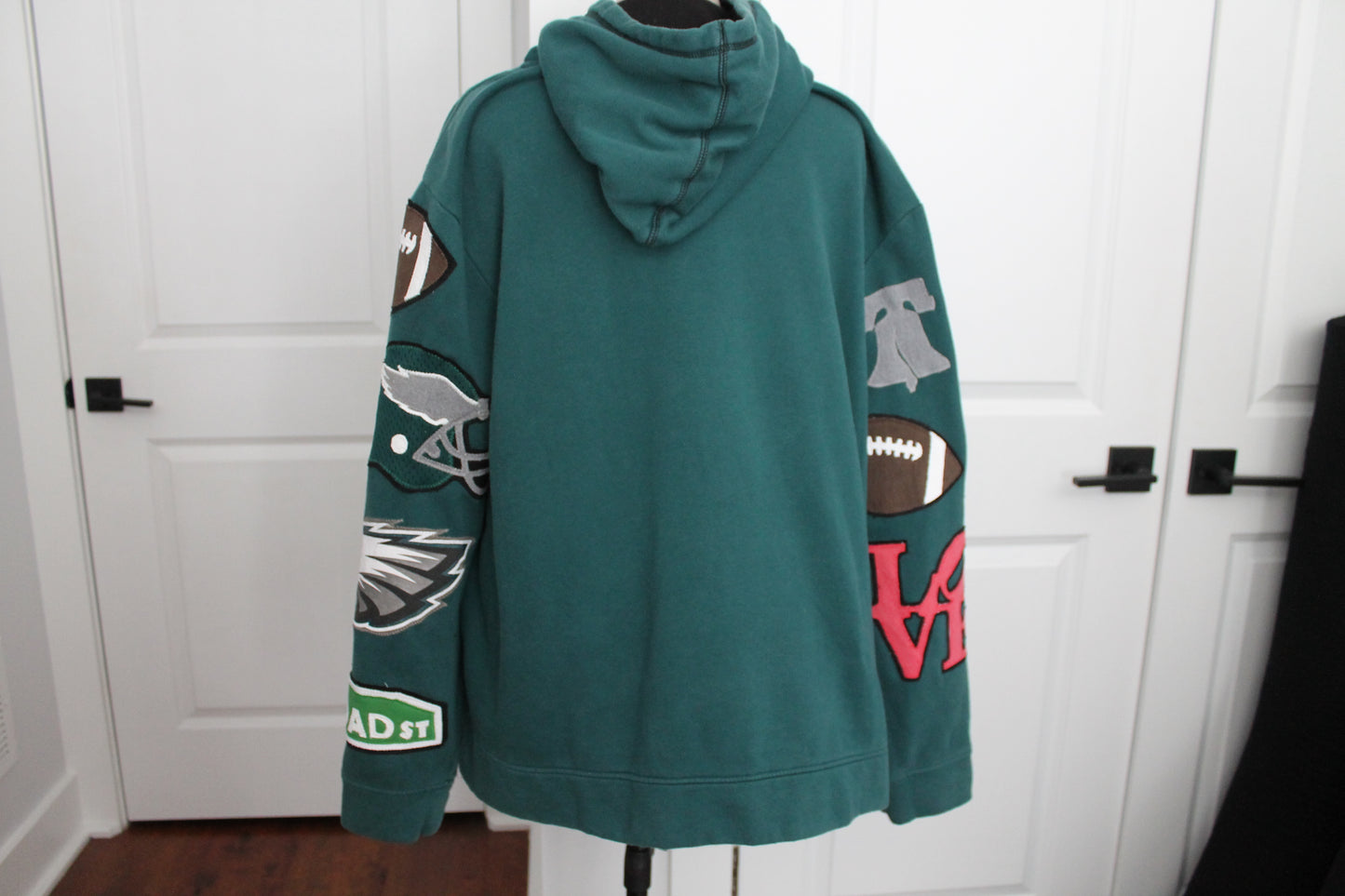 Eagles Handmade Patch Hoodie