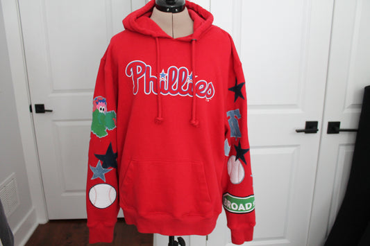 Phillies Handmade Patch Hoodie