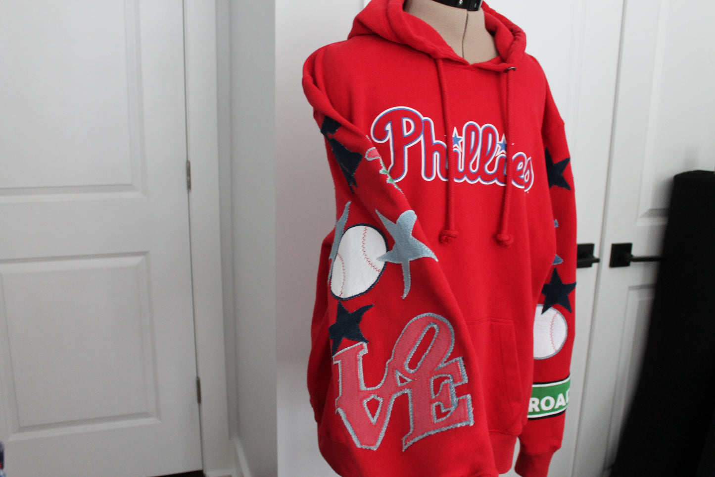 Phillies Handmade Patch Hoodie