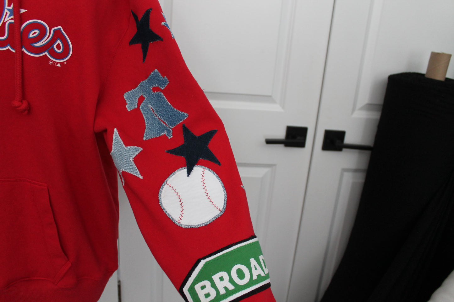 Phillies Handmade Patch Hoodie