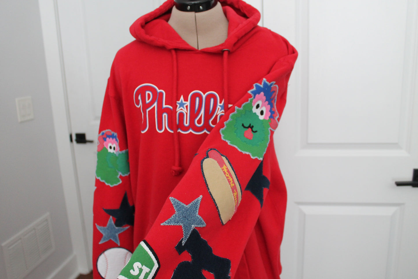 Phillies Handmade Patch Hoodie