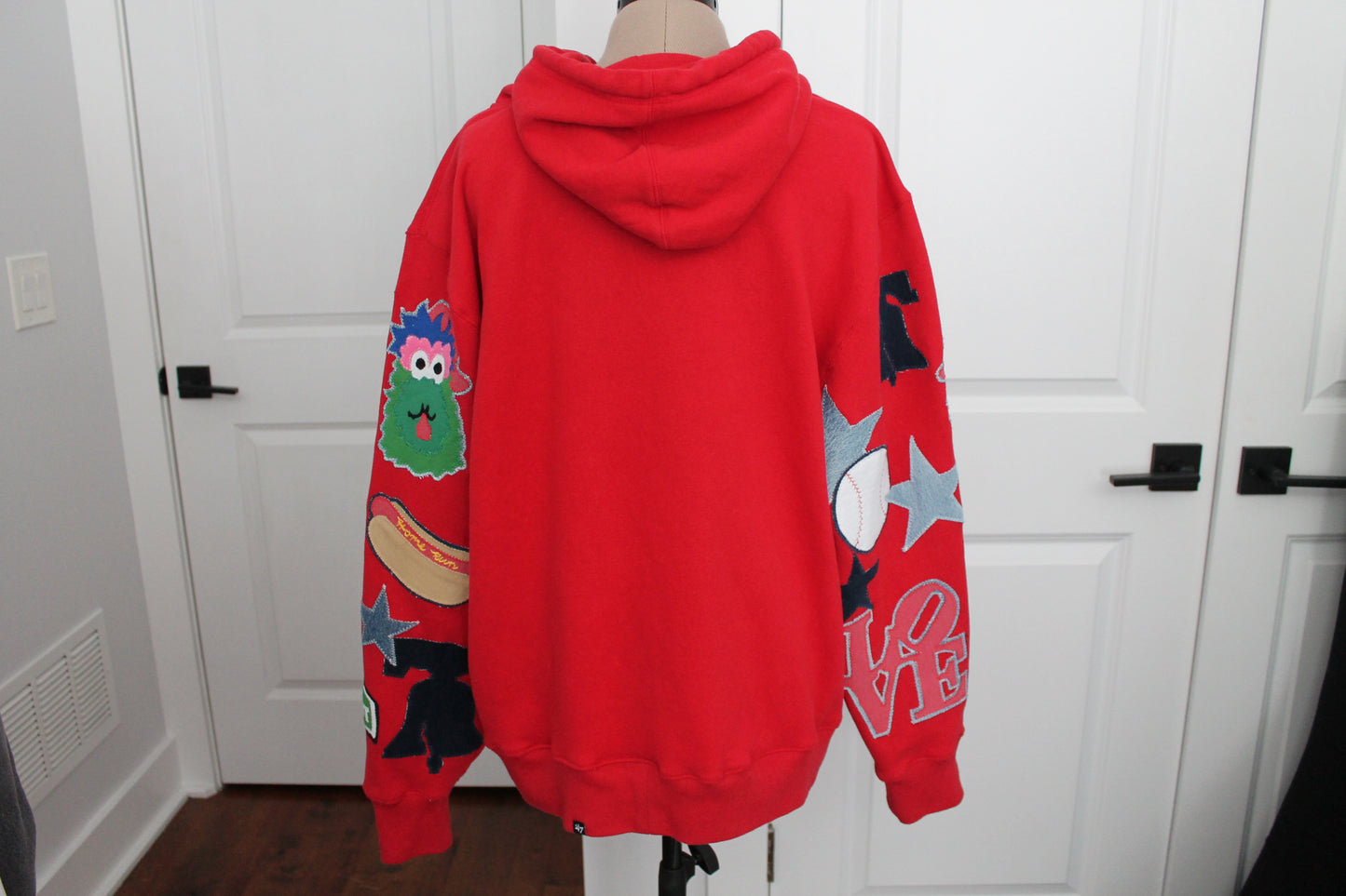Phillies Handmade Patch Hoodie