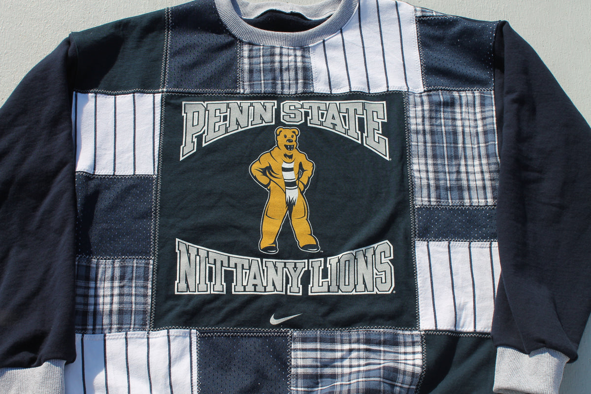 Nittany Lion Patchwork Crew Neck