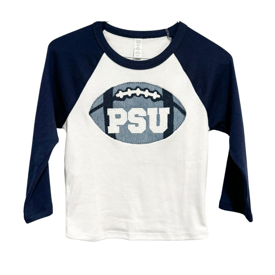 PSU Football long Sleeve Raglan