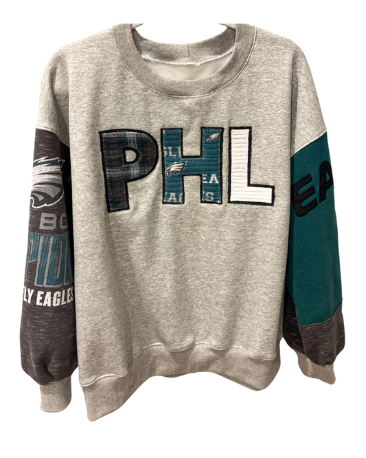 PHL Eagles Patchwork Sweatshirt