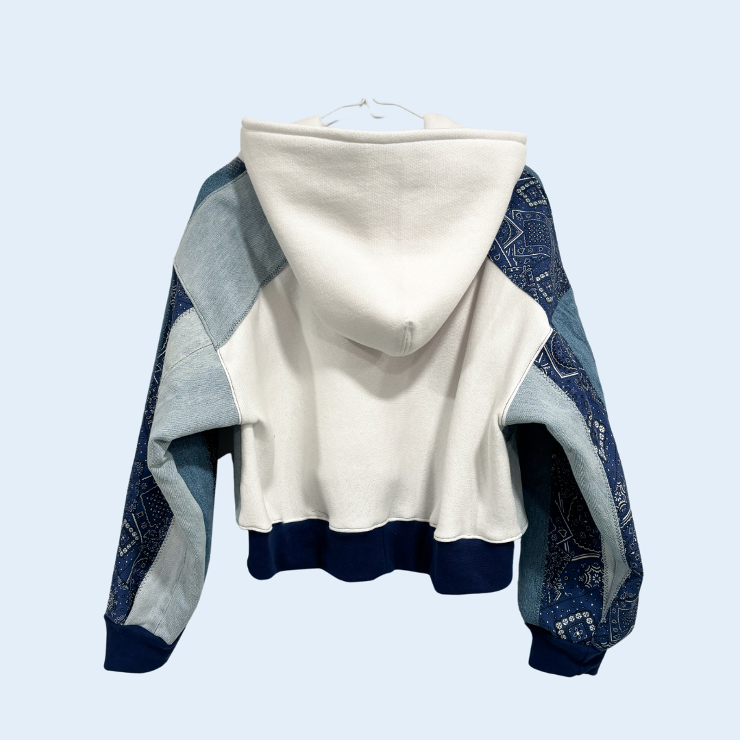 Custom Patchwork Hoodie